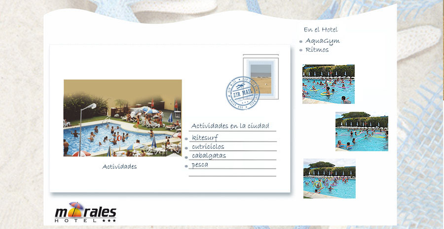 hotel morales - Actividades: Aquagym y Ritmos